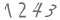 4 numbers